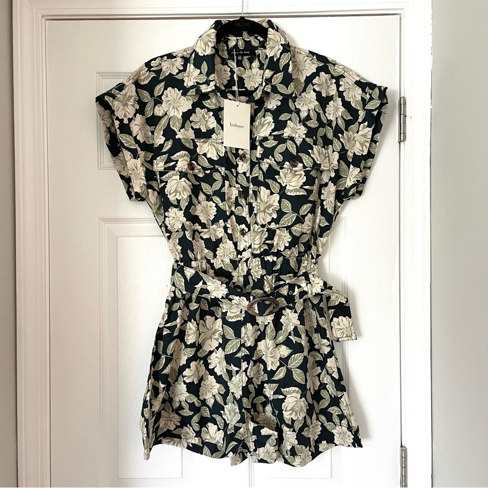 Jacquie the Label Floral Romper, M